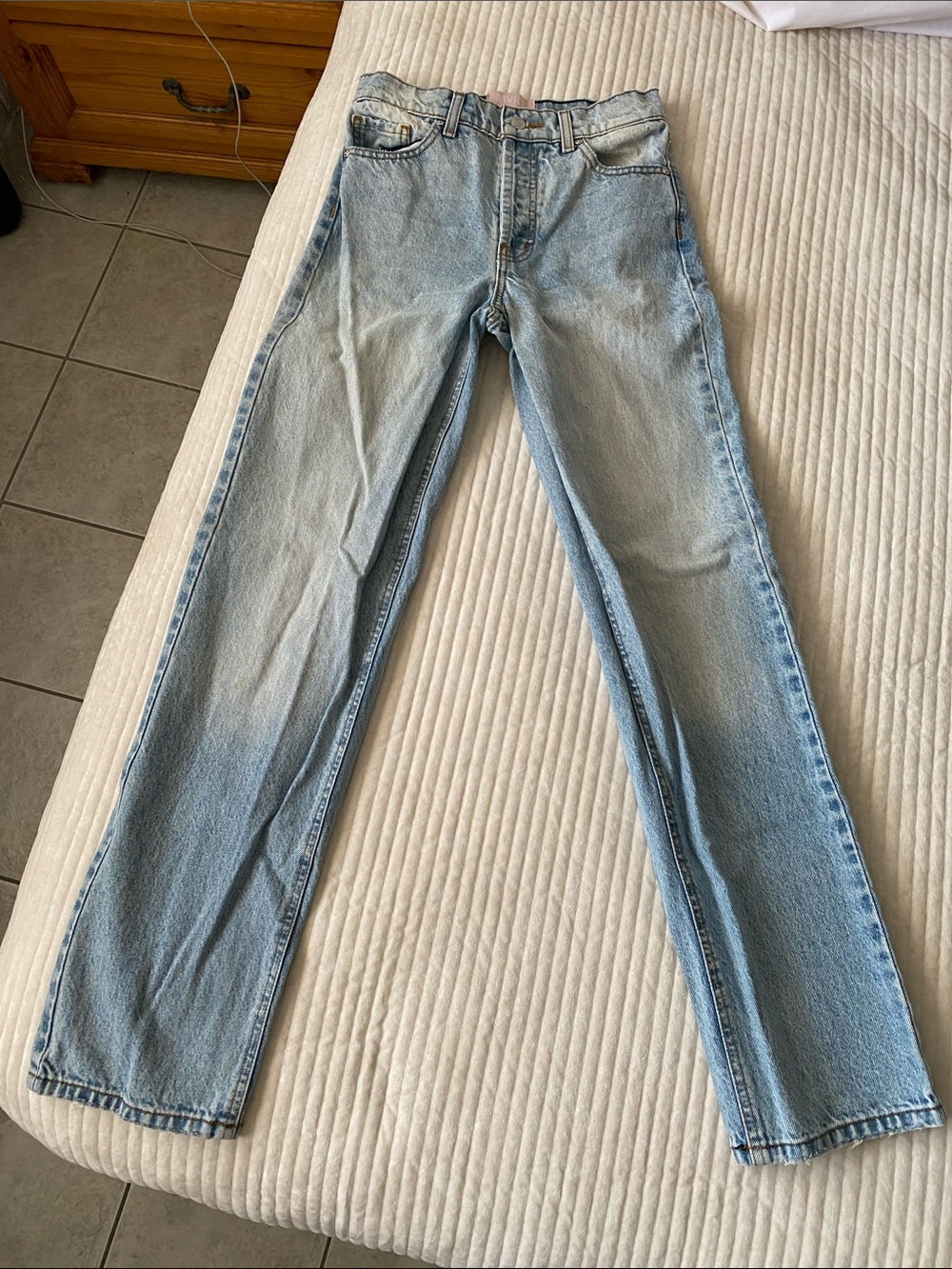 🌸 Revice Light Wash Straight Leg Jeans size 24